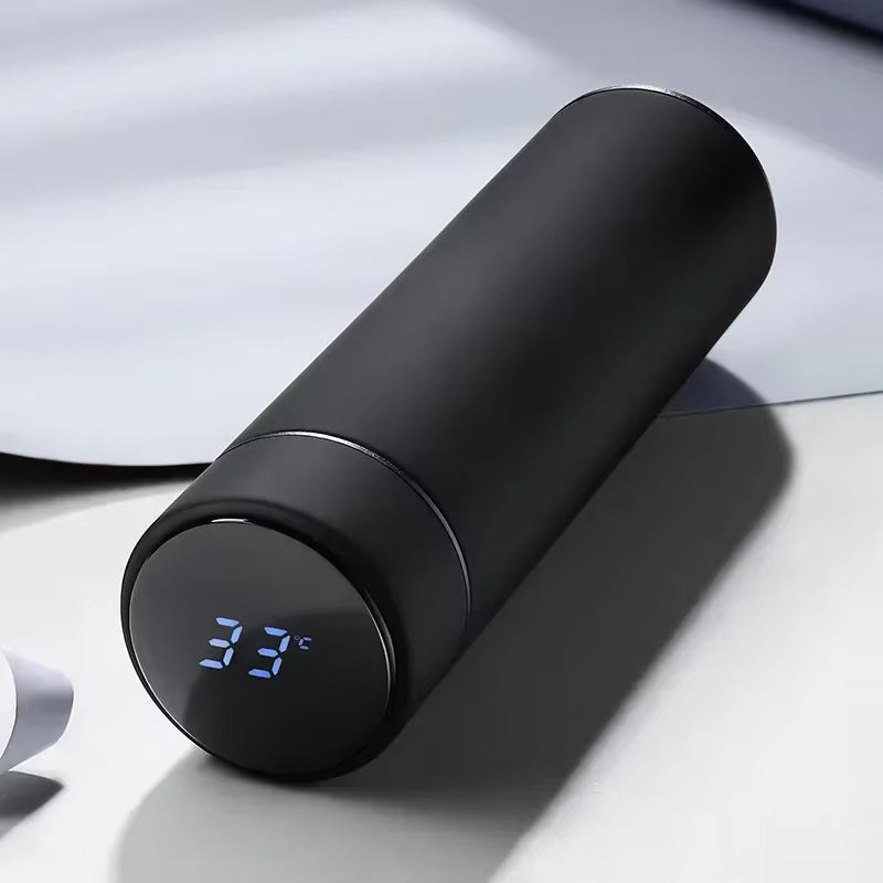 Intelligent Temperature Display Thermal Mug 304 Stainless Steel Thermos Bottle Long-Lasting Heat Preservation Cute Water Bottle