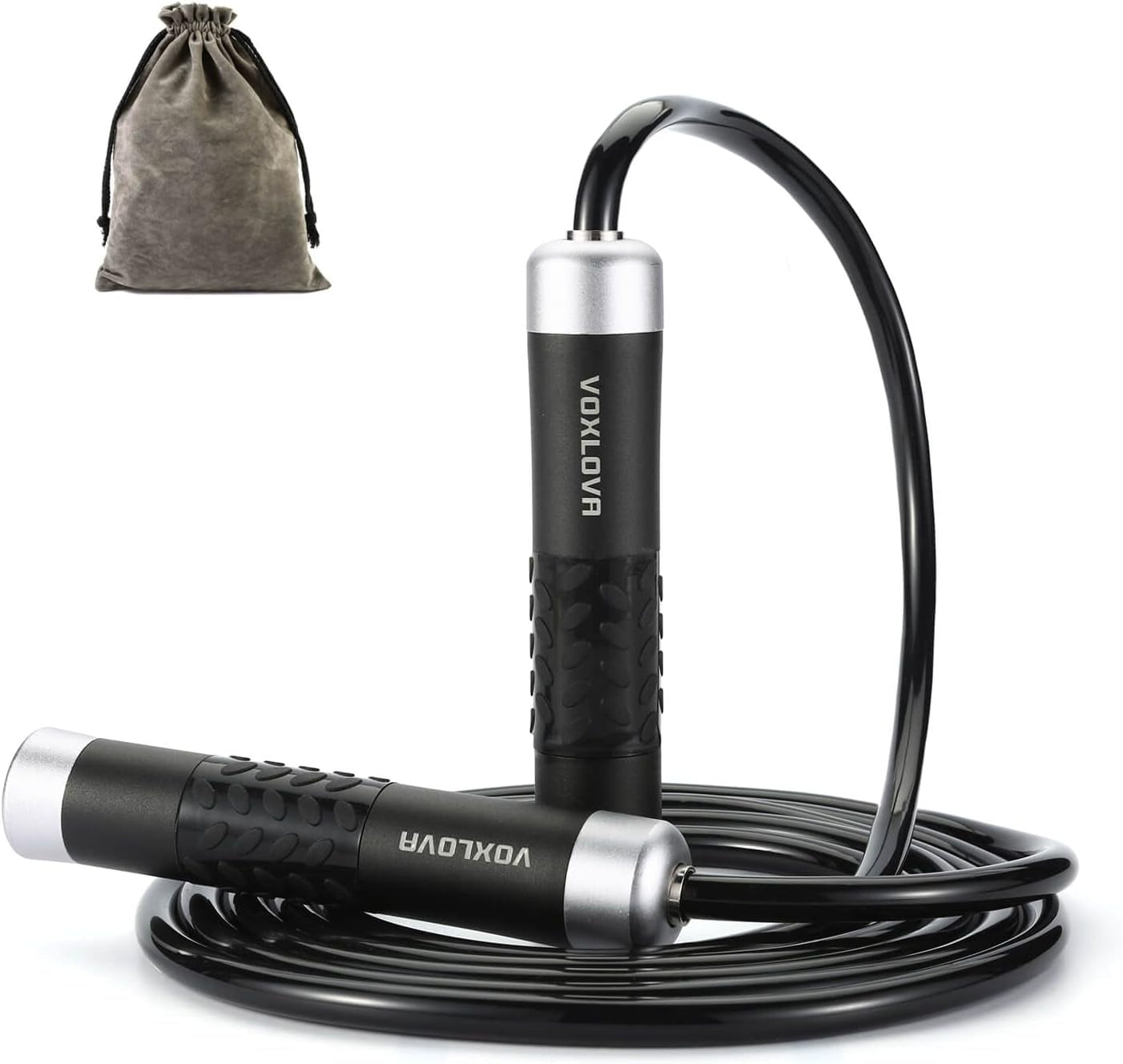 SmartBurn™ Weighted Jump Rope – Premium Adjustable Skipping Rope for Full Body Workout